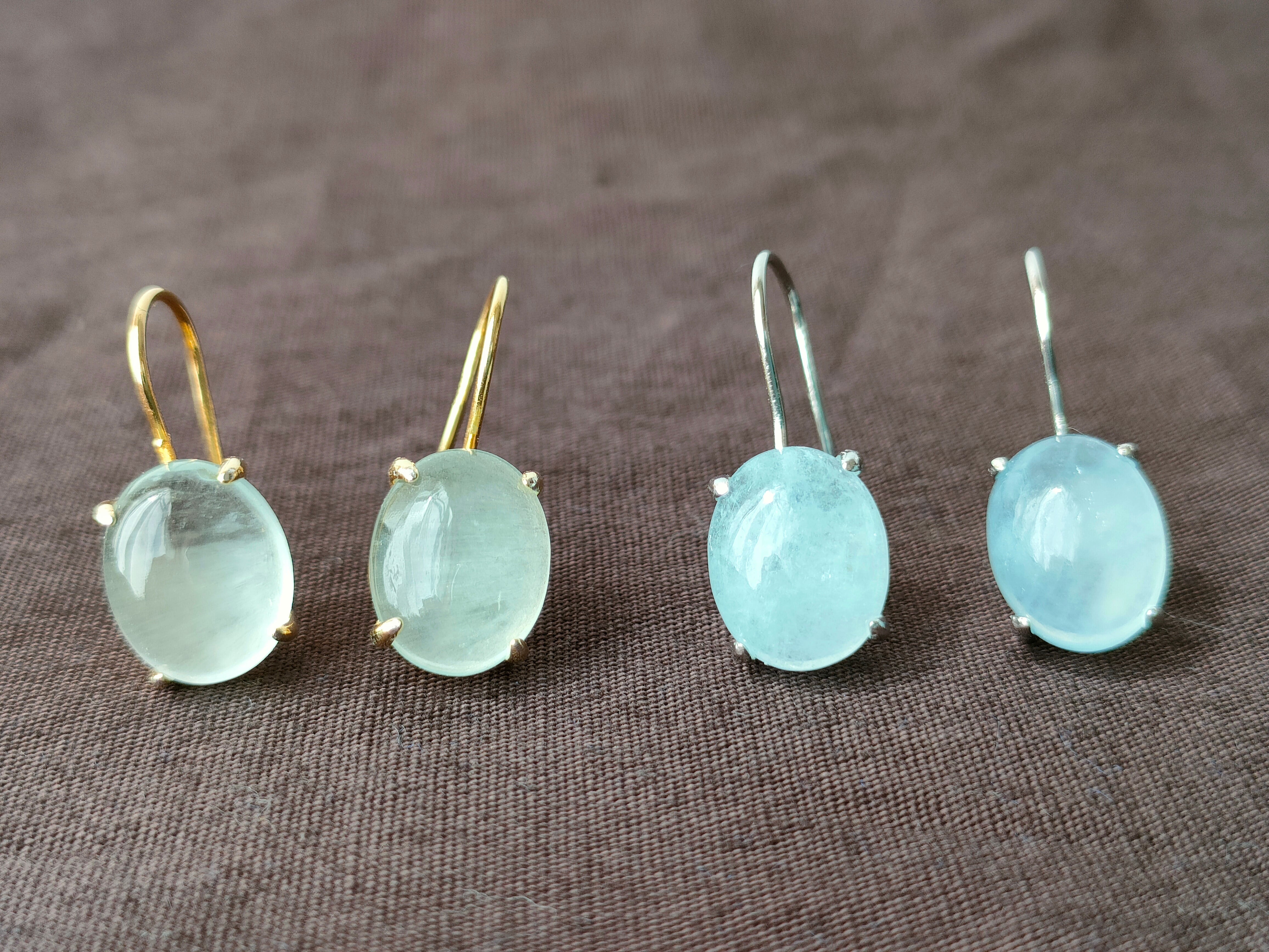 アクアマリンピアス