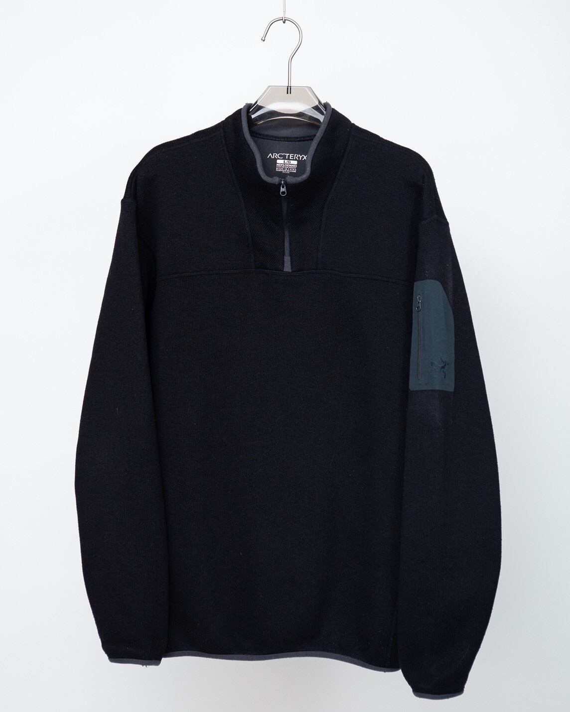 SOLARIS&CO.]Half Zip Sweat 
