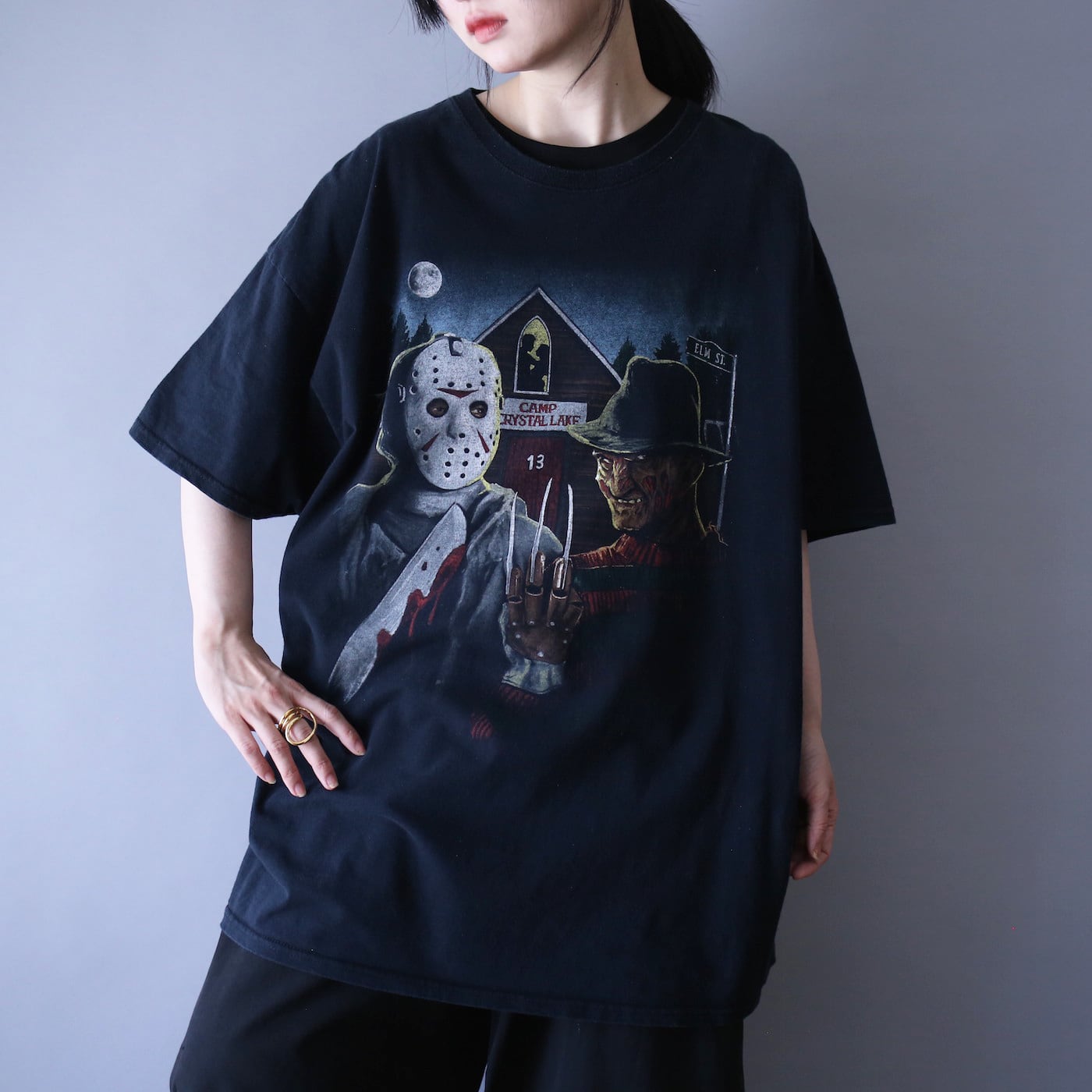 職質注意】映画『フレディVSジェイソン』のTシャツ - コレクション