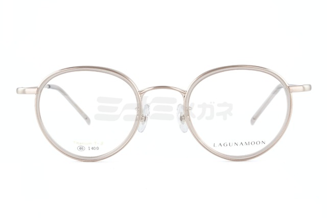 LAGUNAMOON メガネ LM-1065 Col.1 ボストン セル巻き ラグナムーン 正規品-2枚目