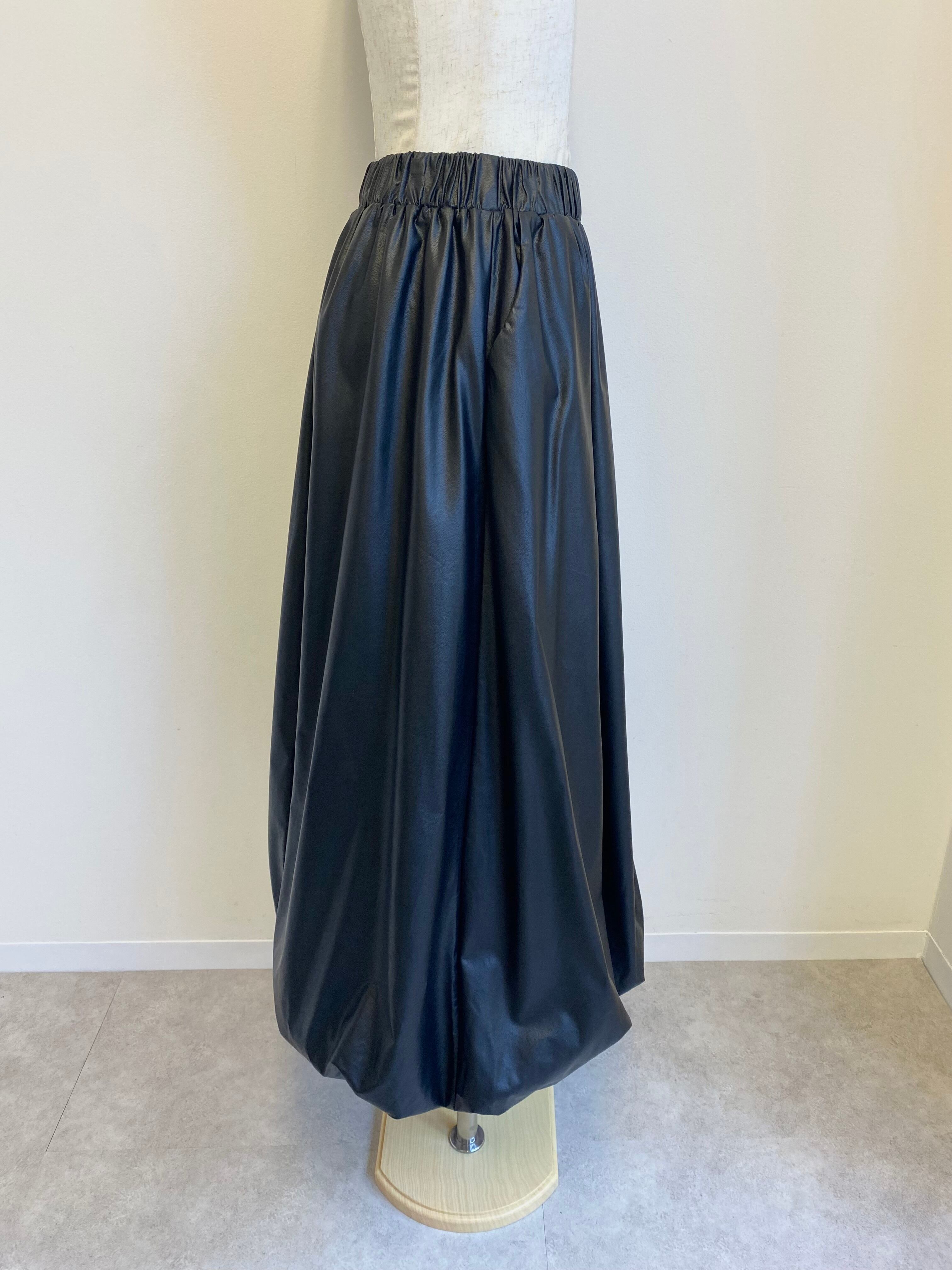 レザーバルーンスカート［60009］ | conforobe(コンフォローブ)