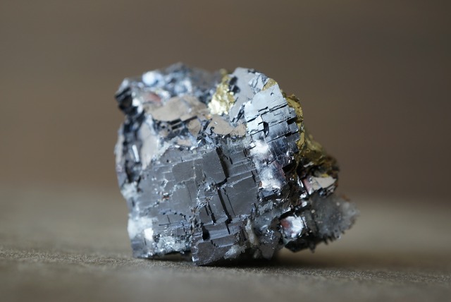 ガレナ/クォーツ/チャルコパイライト Galena/Quartz/Chalcopyrite 1463