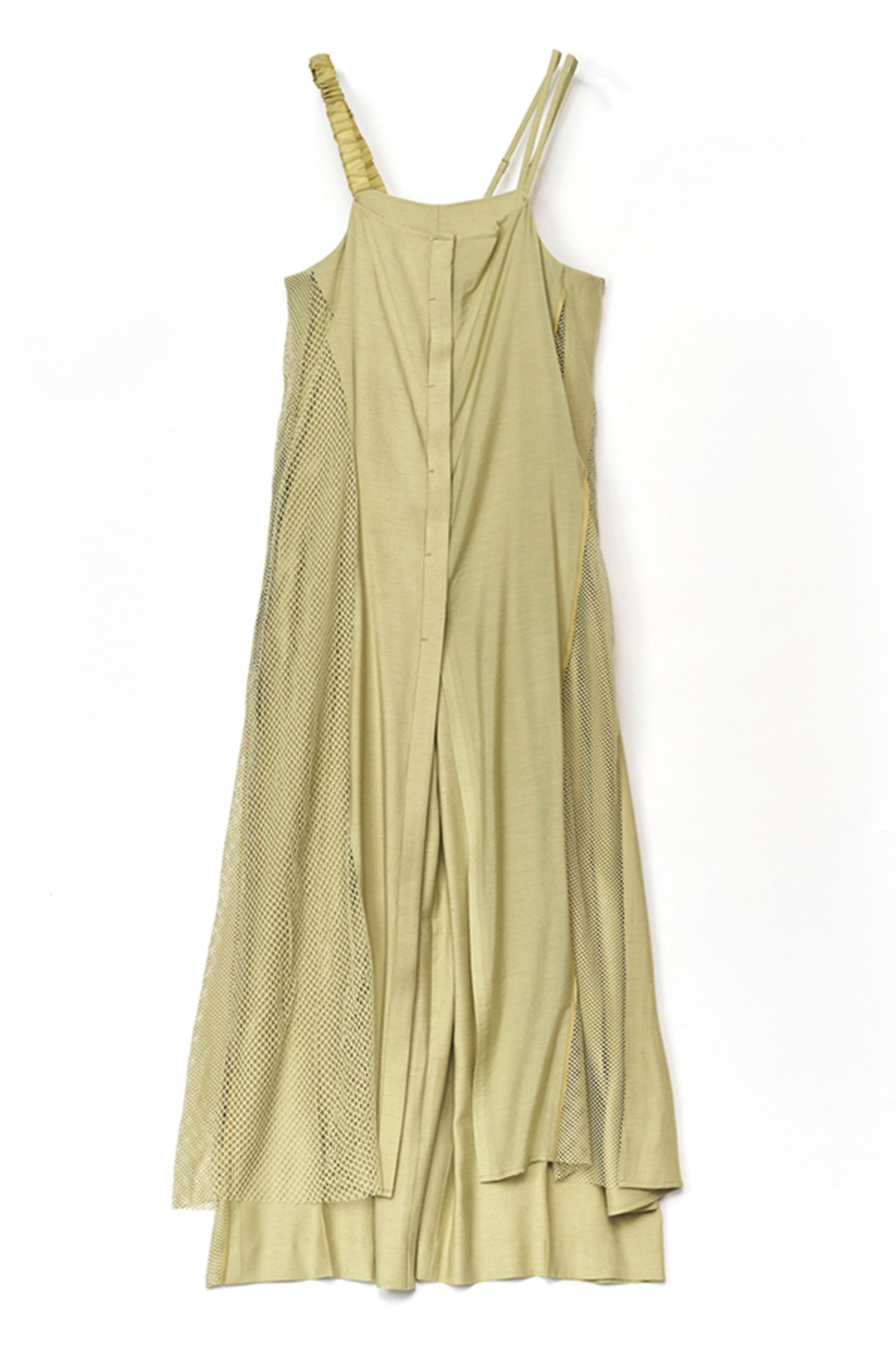 アウラアイラ AULA AILA LAYERED SALOPETTE PANTS