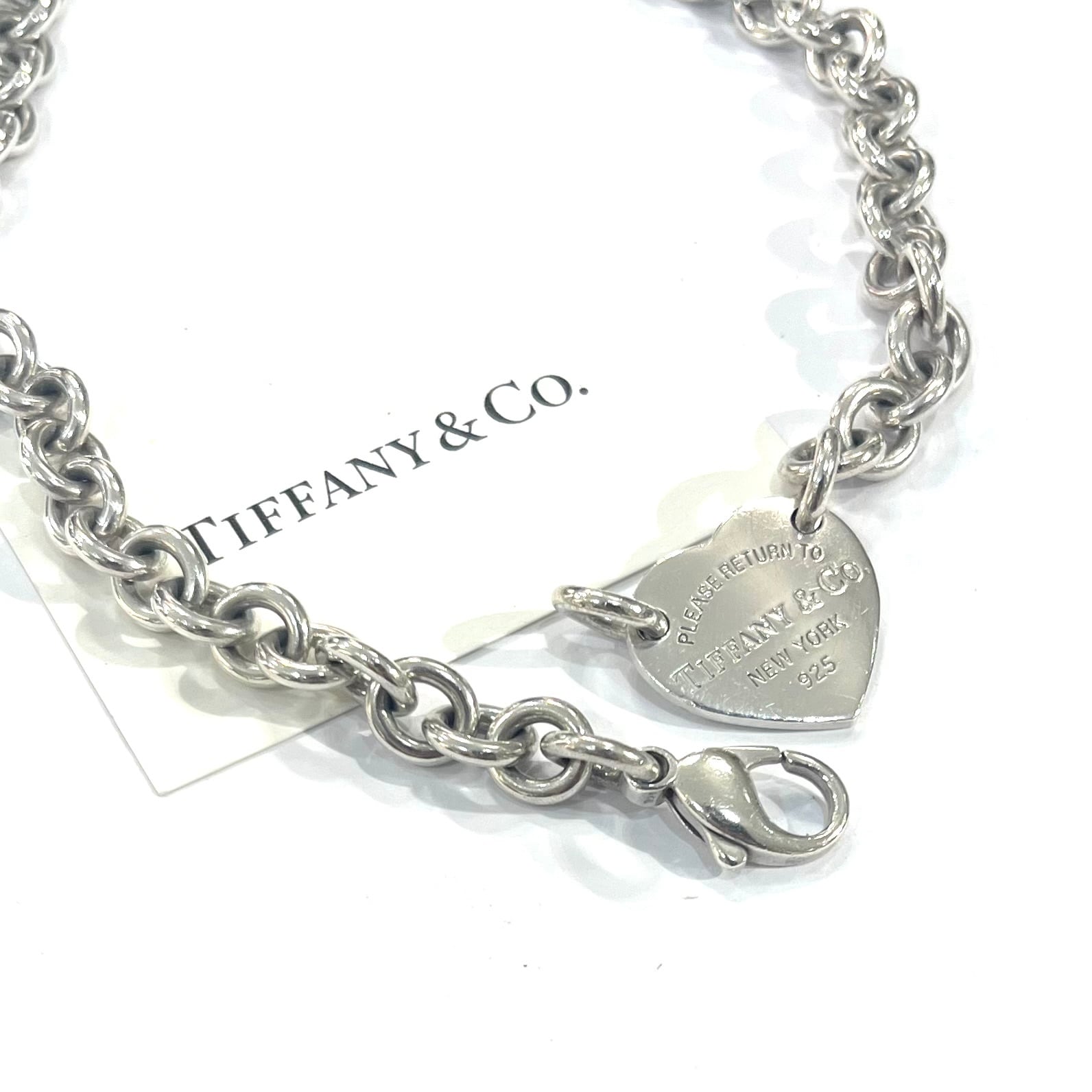 TIFFANY & Co.】2727 リターントゥティファニー ハートタグ ネックレス