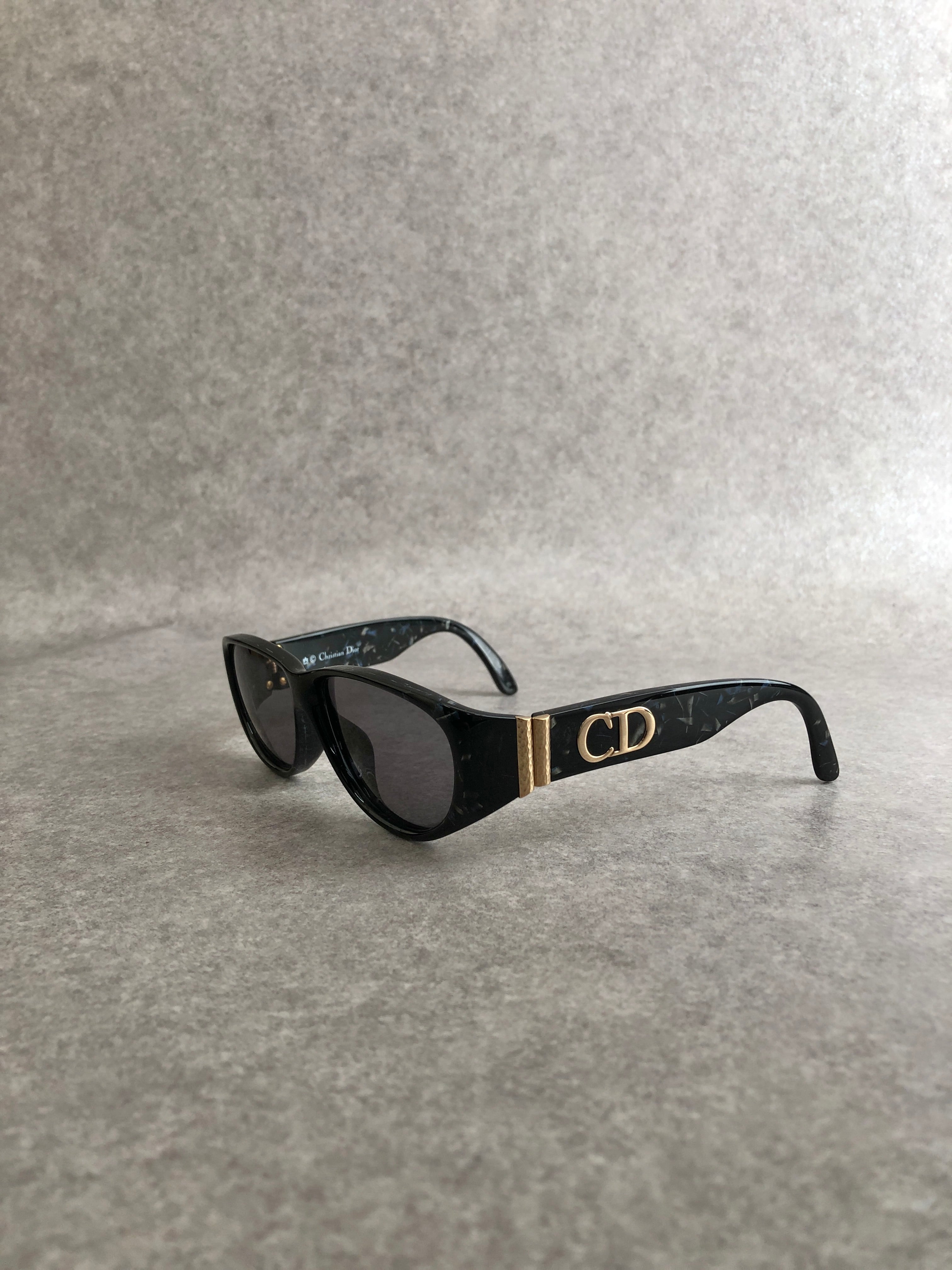 Christian Dior クリスチャン ディオール サングラス ブラック CDロゴ