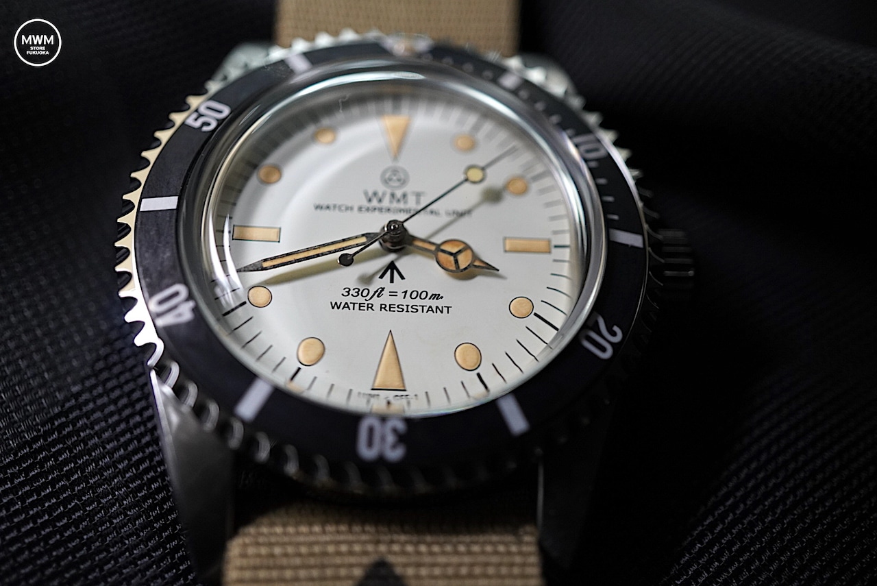 WMT ROYAL MARINE – British Armed Forces / Cream Dial AGED