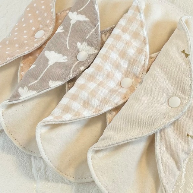 17cm 使い方2通り✩2way 布ナプキン 布ライナー 防水タイプ 204