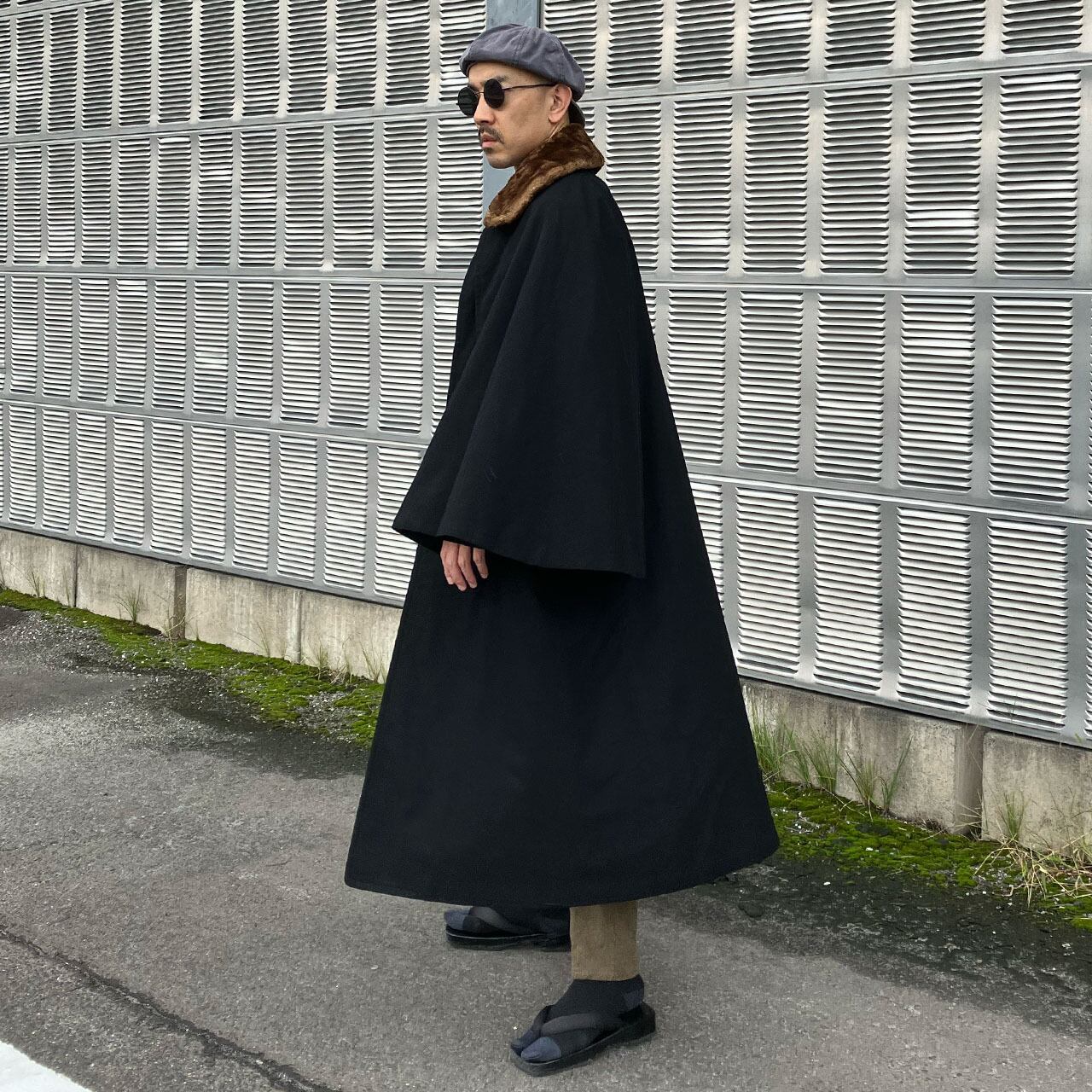 1920〜30年代 ジャパンヴィンテージ トンビマント／インバネスコート