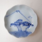 富士山と松の豆皿