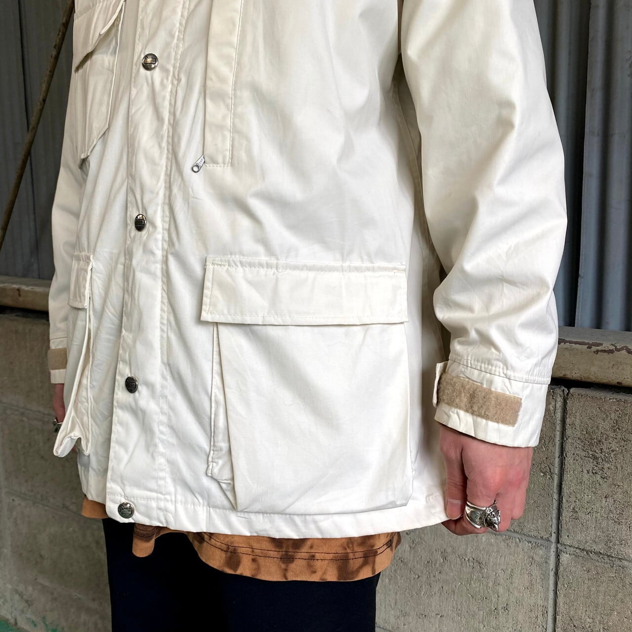 70年代 USA製 WOOLRICH ウールリッチ マウンテンパーカー ナイロン