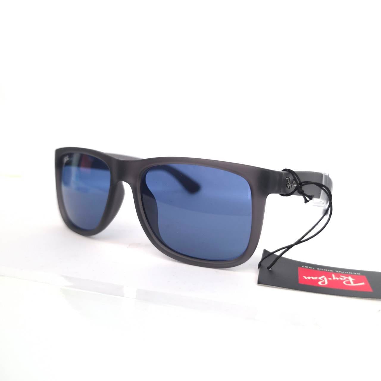 【Ray-Ban】スクエアセルフレーム サングラス マットオパールグレー