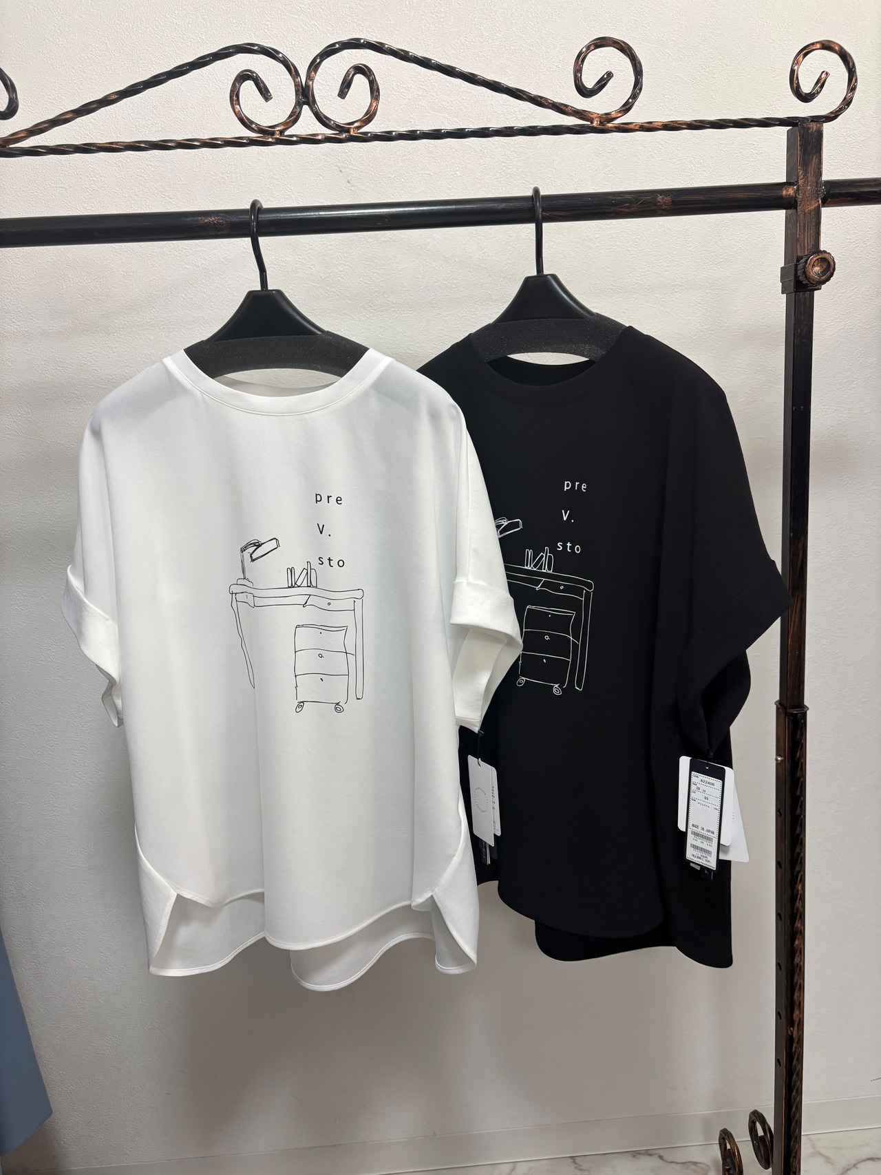 【mimi】ROBE ジョーゼットカットソー　2406