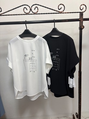 【mimi】ROBE ジョーゼットカットソー　2406