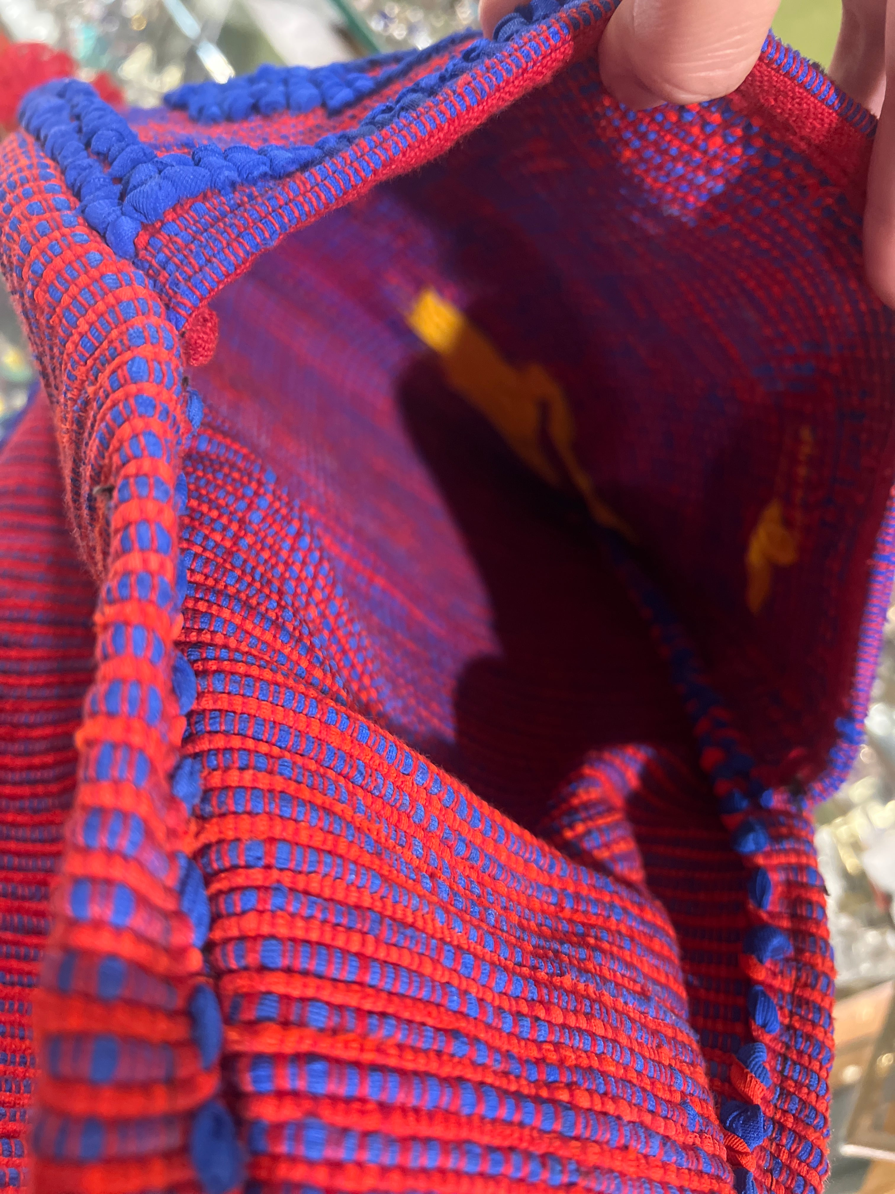 Vintage handmade bird bag ( ヴィンテージ ハンドメイド 鳥 × ウッド