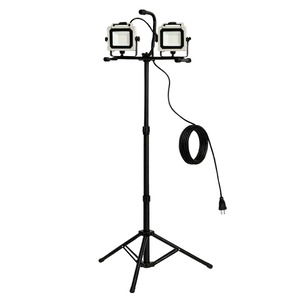 【在庫のみ】高儀 LEDワークライト スタンド式 ダブル 15W WLT-015LWA EARTH MAN 作業灯 投光器 IP65 2灯式 2WAY 室内 屋外 工場現場 夜間作業 防水 防塵 たかぎ