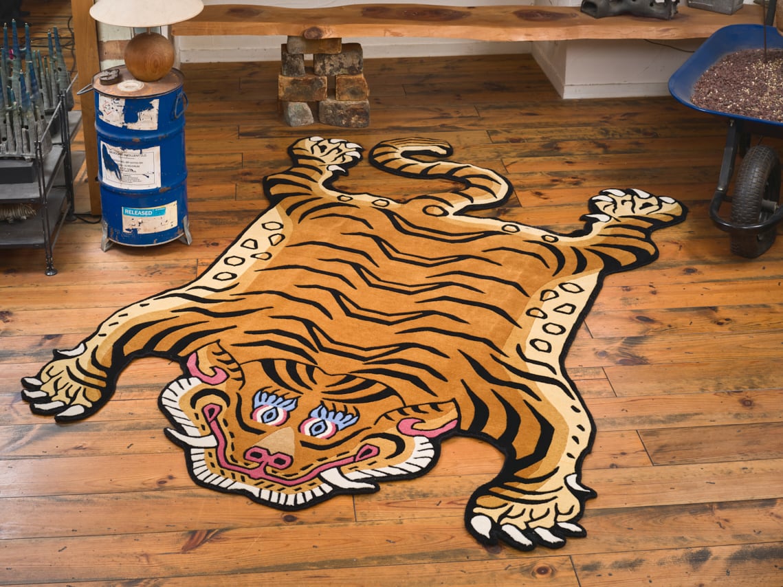 Tibetan Tiger Rug 《XXXLサイズ•ウール017》チベタンタイガーラグ