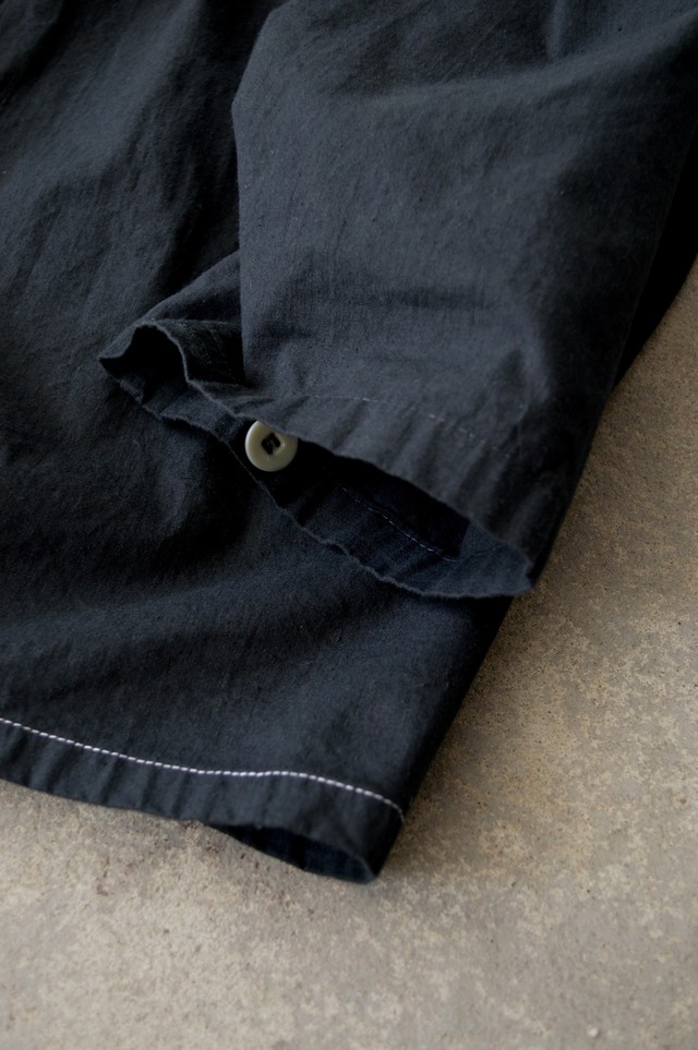 VENTITANK PROJECT CZECH SLOVAKIA 1970's SARGICAL HANTEN COSTOM SHIRT DYED BLACK DEAD STOCK チェコスロバキア サージカルハンテンシャツ