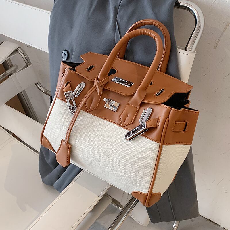 カラーショルダーバッグレッド ハンドバッグ 手作りハンドバック50260772137