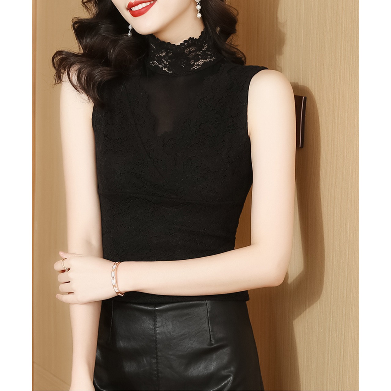 ダークノワール〜魔女のレースタンクトップ〜M23313