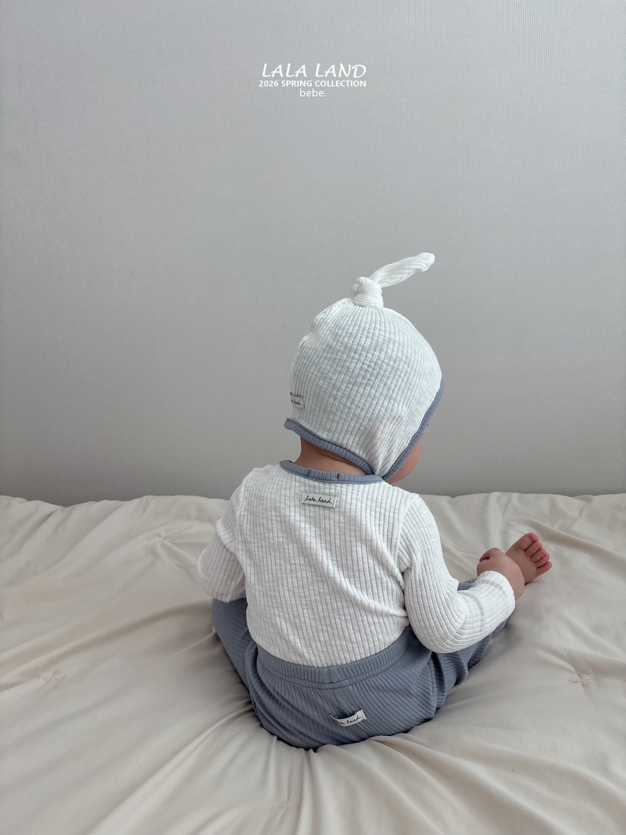 LALALAND 26/SS (Baby)Modal ribbed set