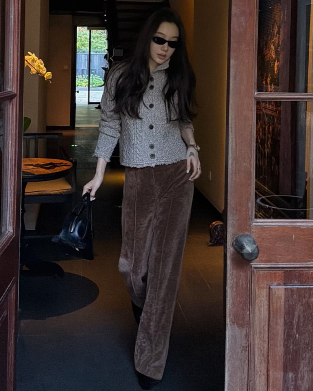 コーデュロイストレートパンツ A25338