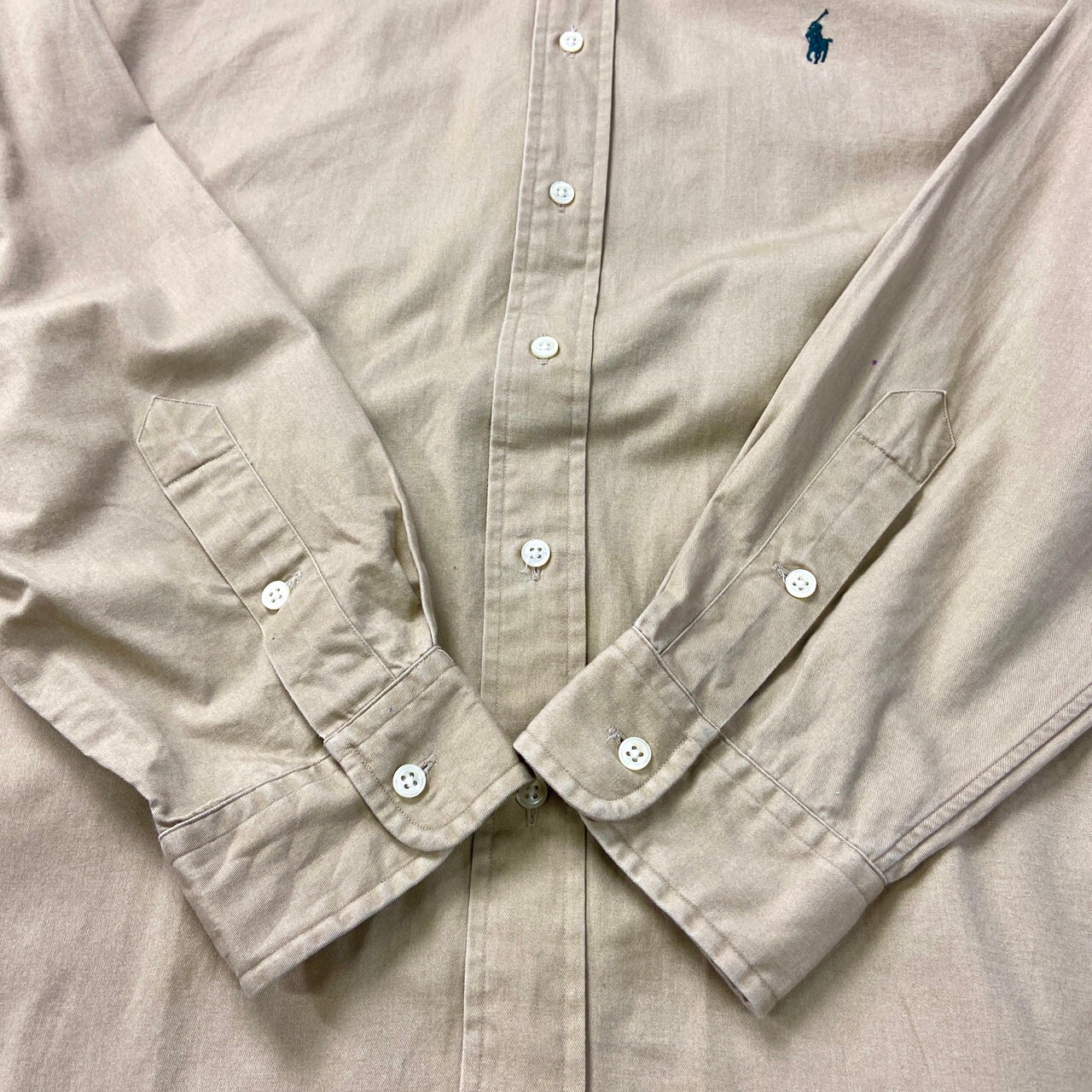 90年代 Ralph Lauren ラルフローレン BLAKE ボタンダウン 長袖シャツ