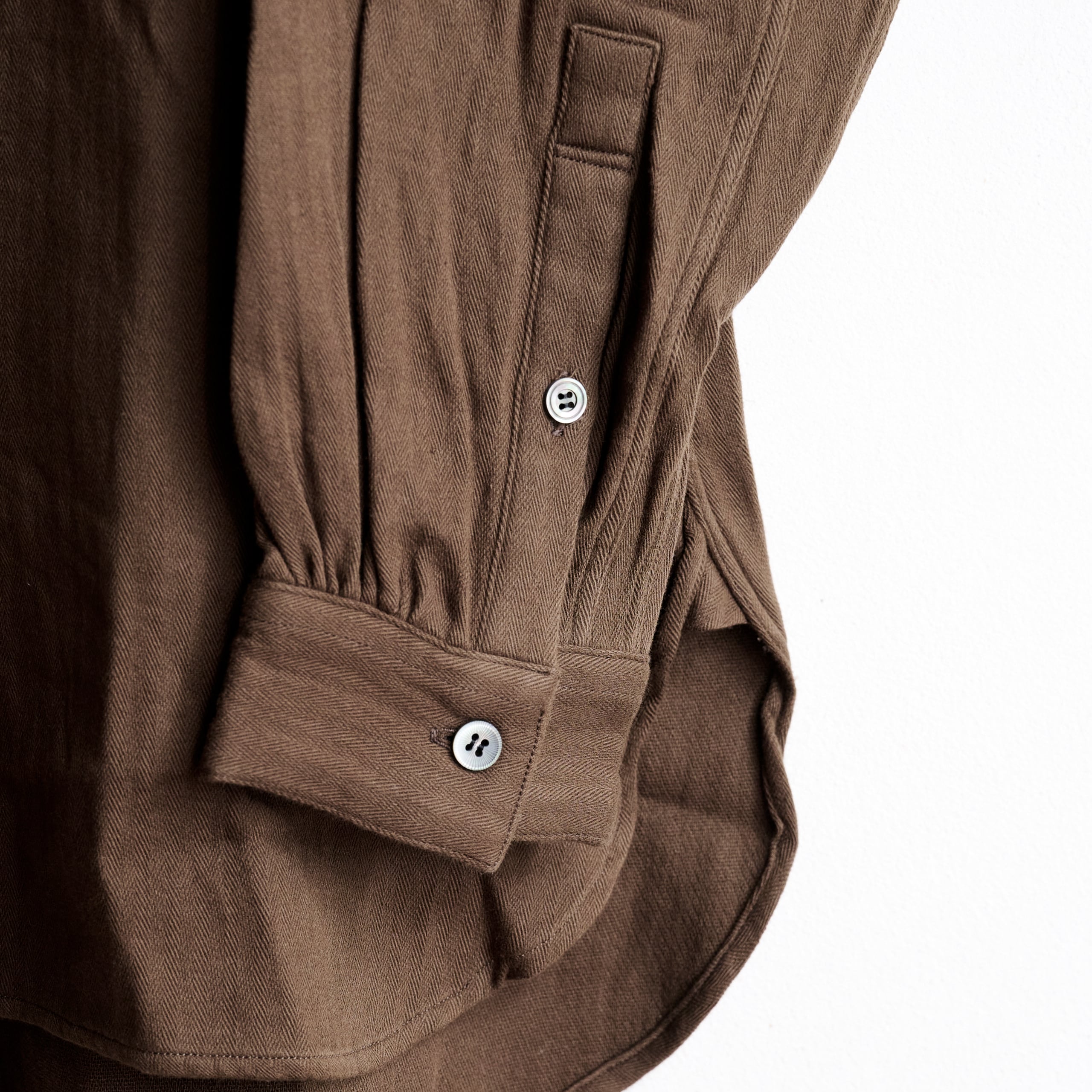 suzuki takayuki スズキタカユキ one-piece shawl-collar shirt II