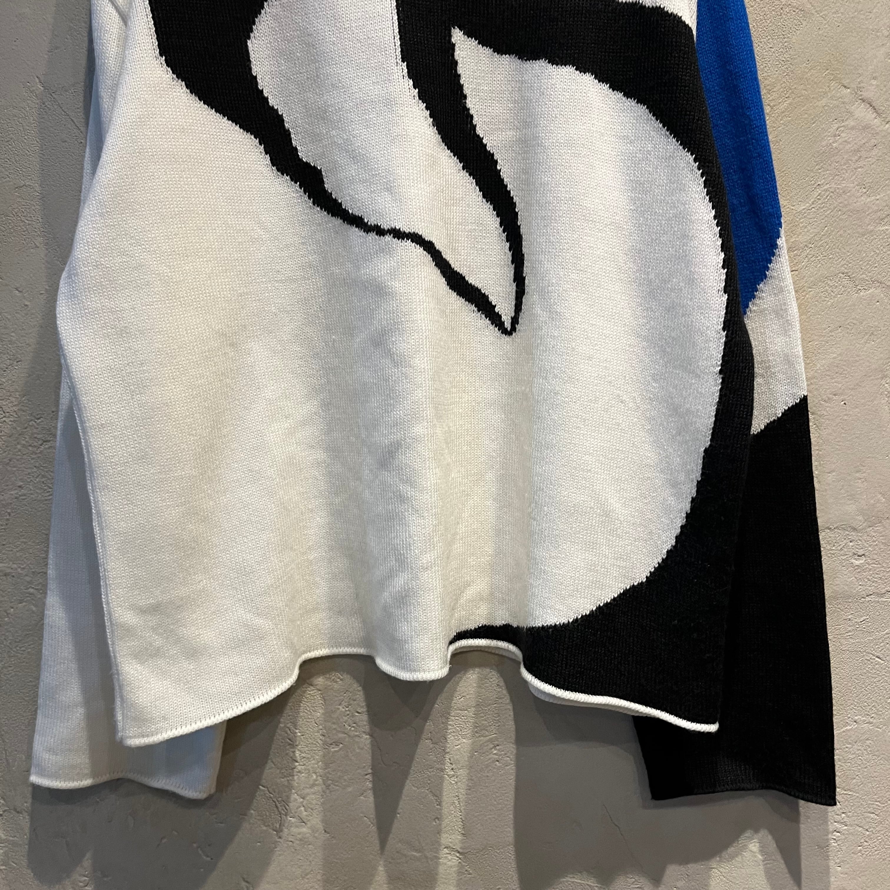 ANTONIO VATTEV アントニオ ヴァッテフ 23aw NTARSIA KNIT K01AE WHITE