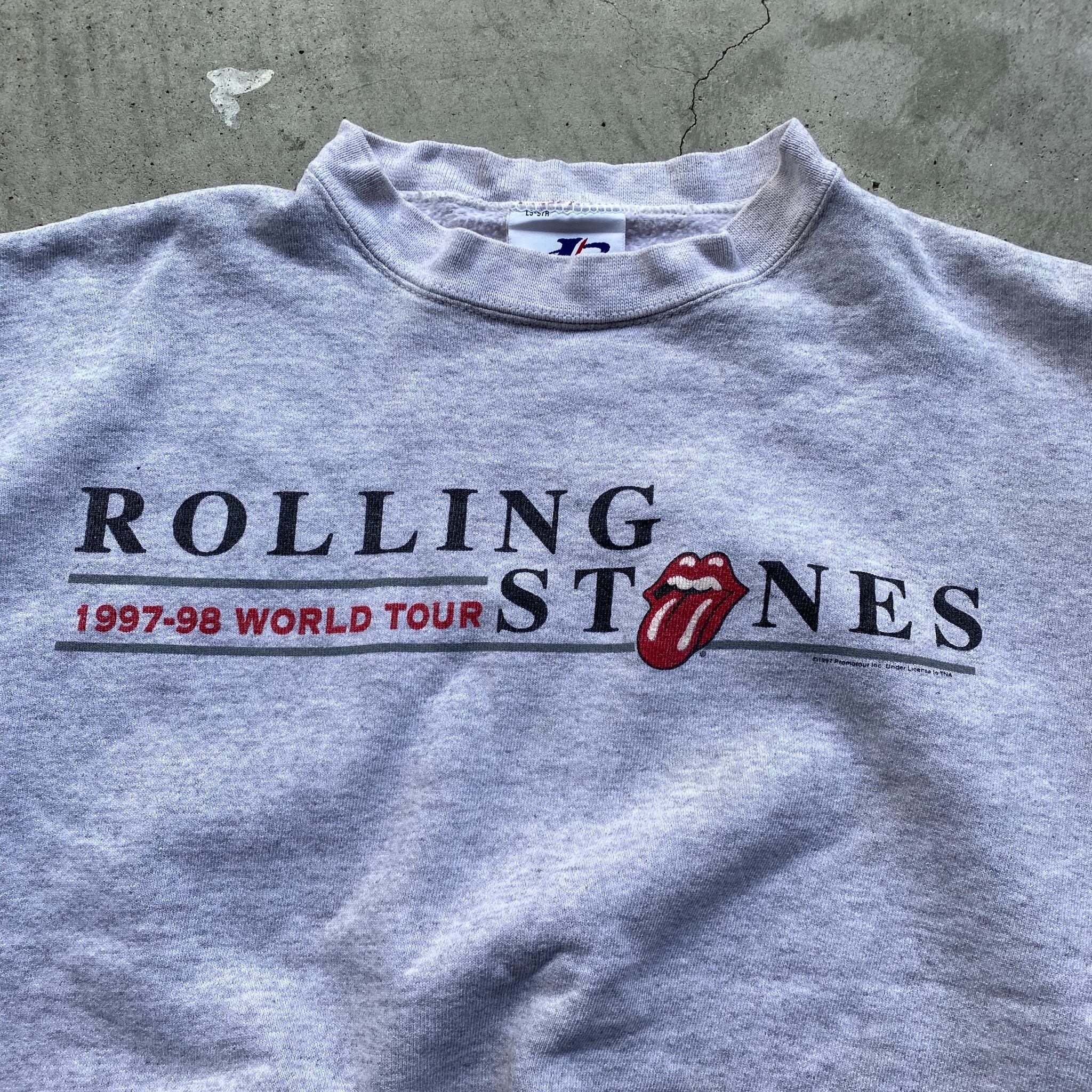 90年代 LOGO ATHLETIC ROLLING STONES ローリングストーンズ 1997-98  