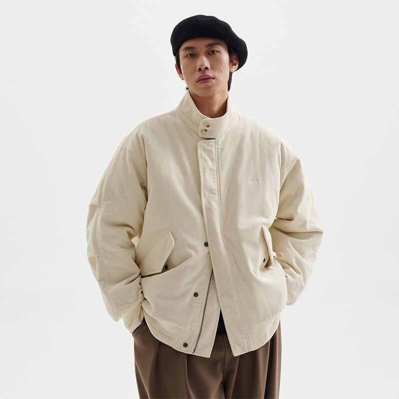 3Mシンサレートコーデュロイ中綿ジャケット