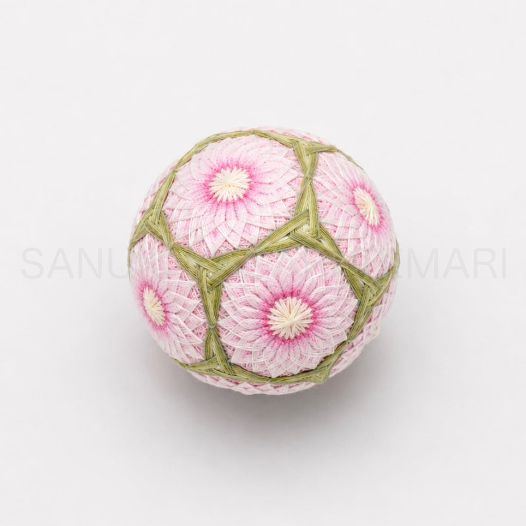 讃岐かがり手まり「十二菊」_MA418-4459 | 讃岐かがり手まりオンライン