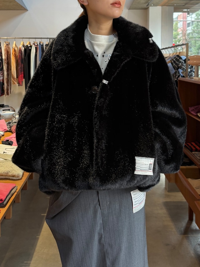 【25AW】Maison MIHARA YASUHIRO ミハラヤスヒロ / FAKE FUR COAT / フェイクファーコート