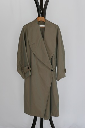 【Native Village】No.09 suburb : 郊外 ラップコート / moss khaki（33251-09201）