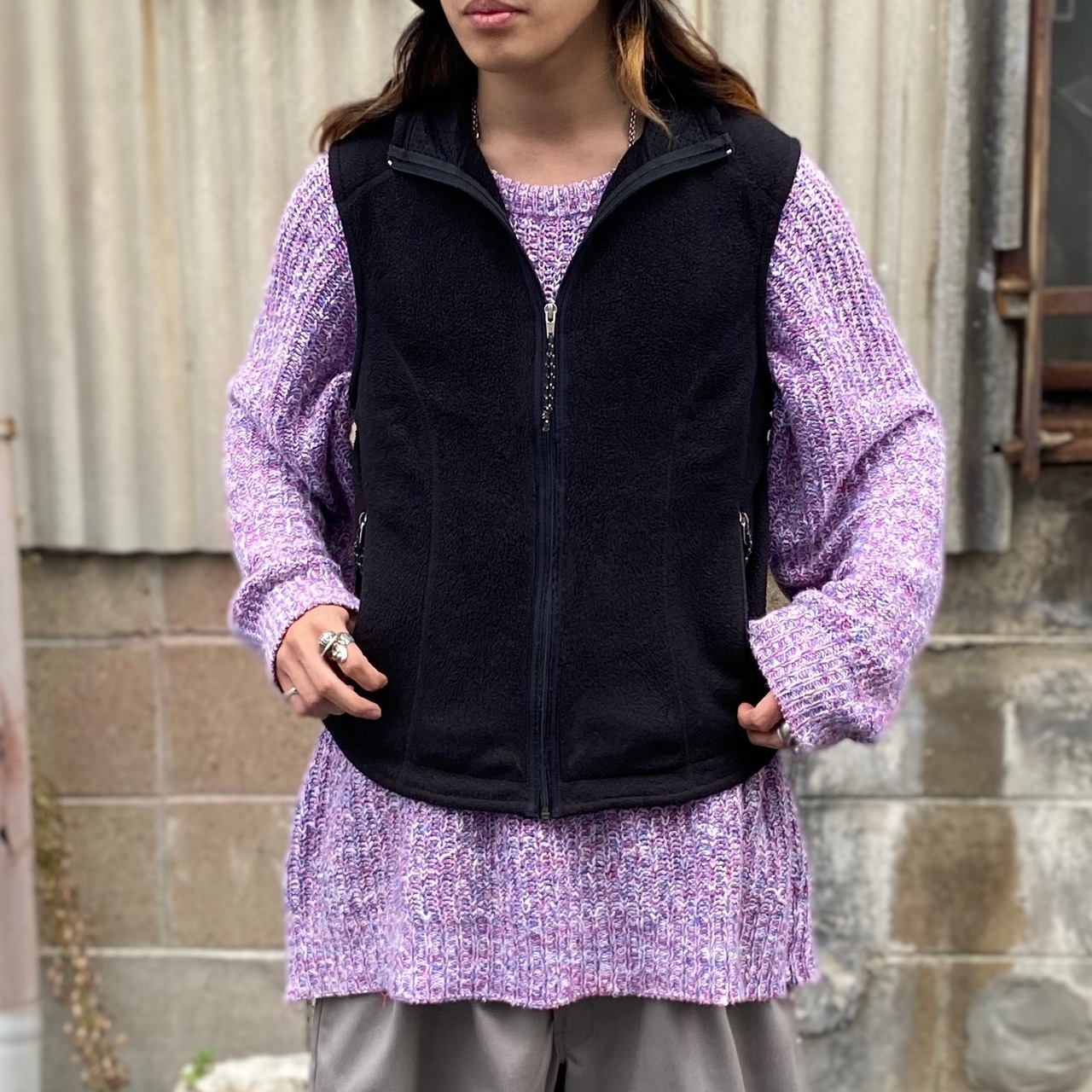 パタゴニア Patagonia Synchilla シンチラフリース Sブラック（中古  