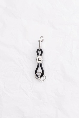 SIX 95【PINCHED KEYRING   -Black-】