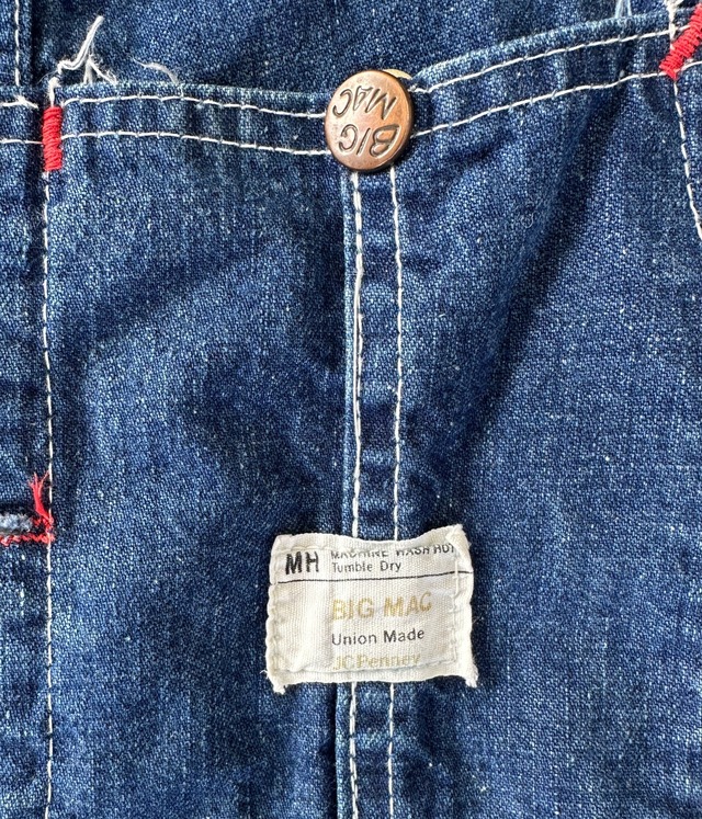 -BIG MAC- Vintage 70s Denim Overall