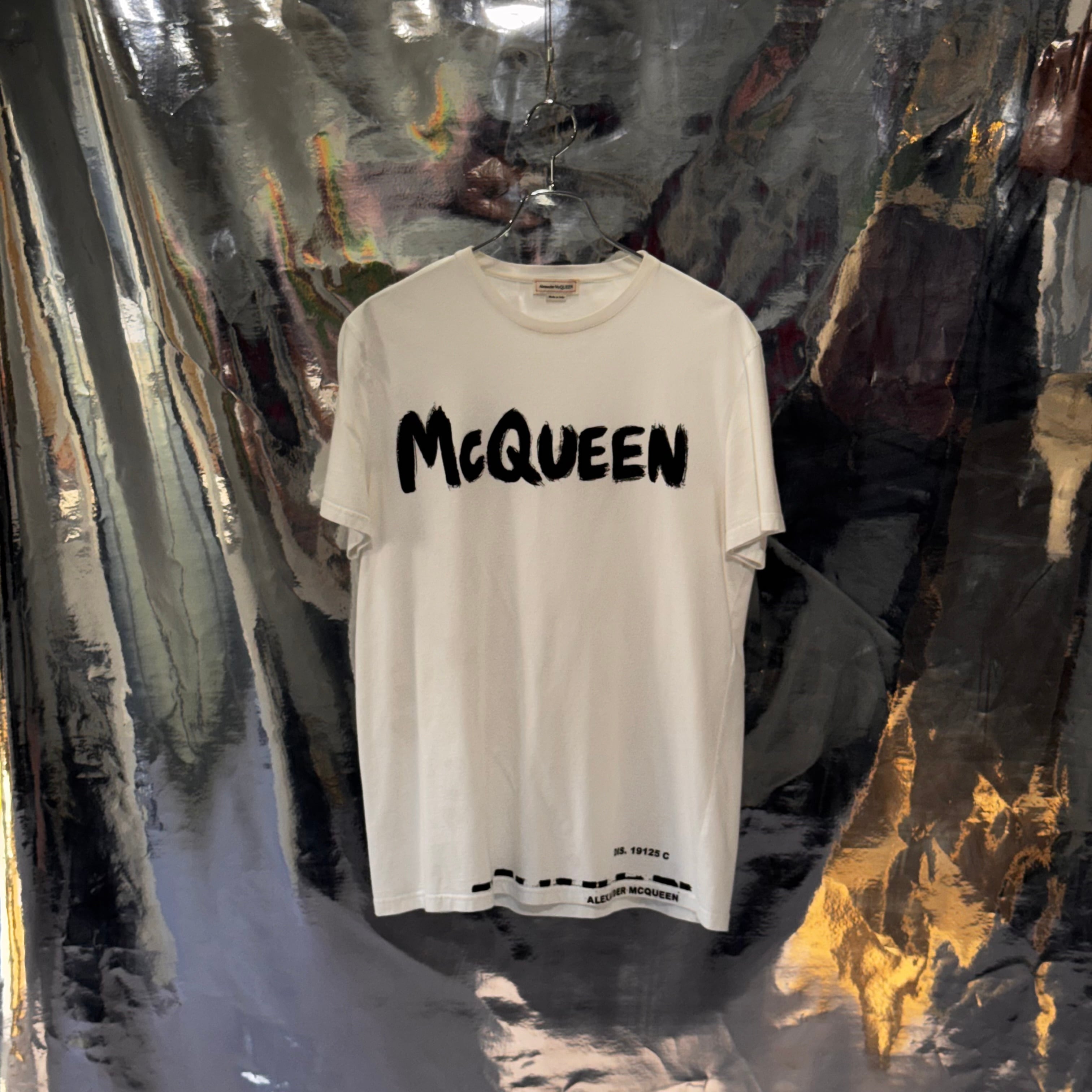 Alexander McQUEEN Tシャツ ホワイト アレキサンダーマックイーン