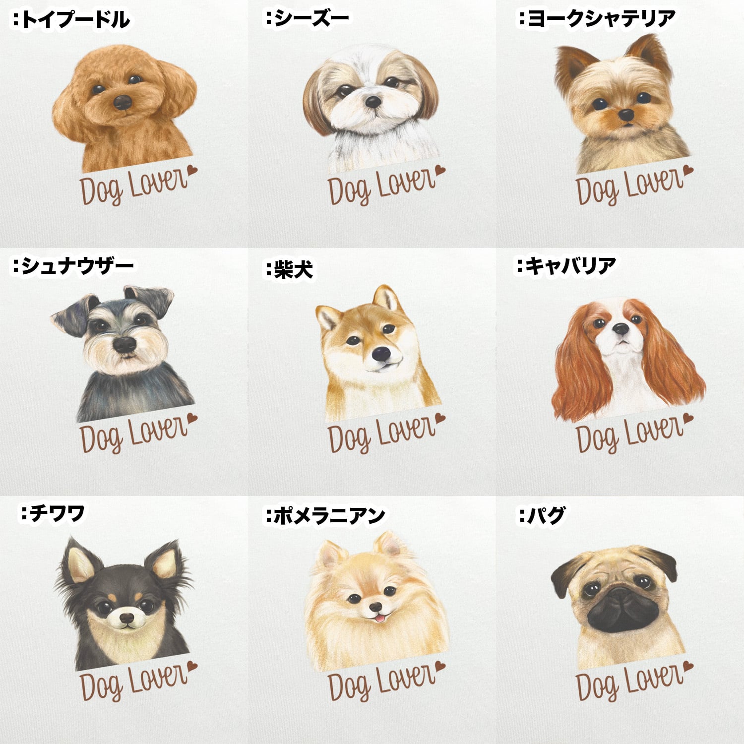 シーズ・チワワ・ポメラニアン・柴犬・トイプードル・ダックス野菜