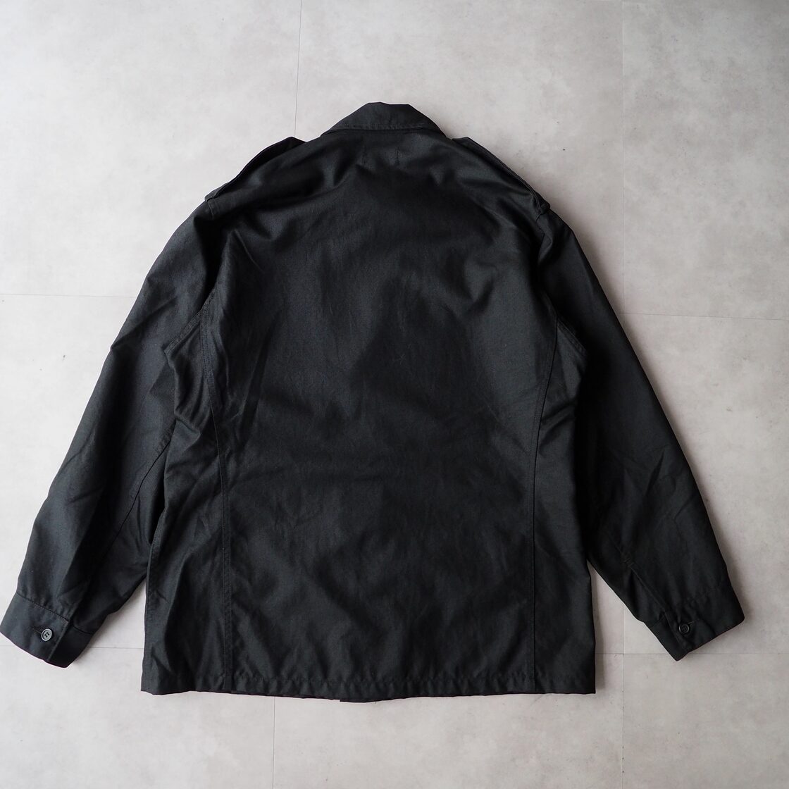 Early 90s “A.P.C.” F-2 sampling military jacket black 90年代 