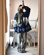 1990’s Ecuador Panda Wool Zip-Up Hoodie／ー