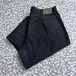 Wrangler / 00's- メキシコ製 wide black denim size 38×32