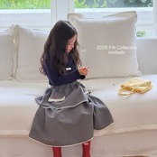 韓国子供服 / ninibello / Melville Eyelet Cardigan / カーディガン *XS~XXL*
