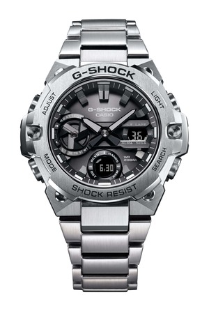 送料無料 カシオ G-SHOCK  "G-STEEL" Bluetooth® ソーラー GST-B400D-1AJF