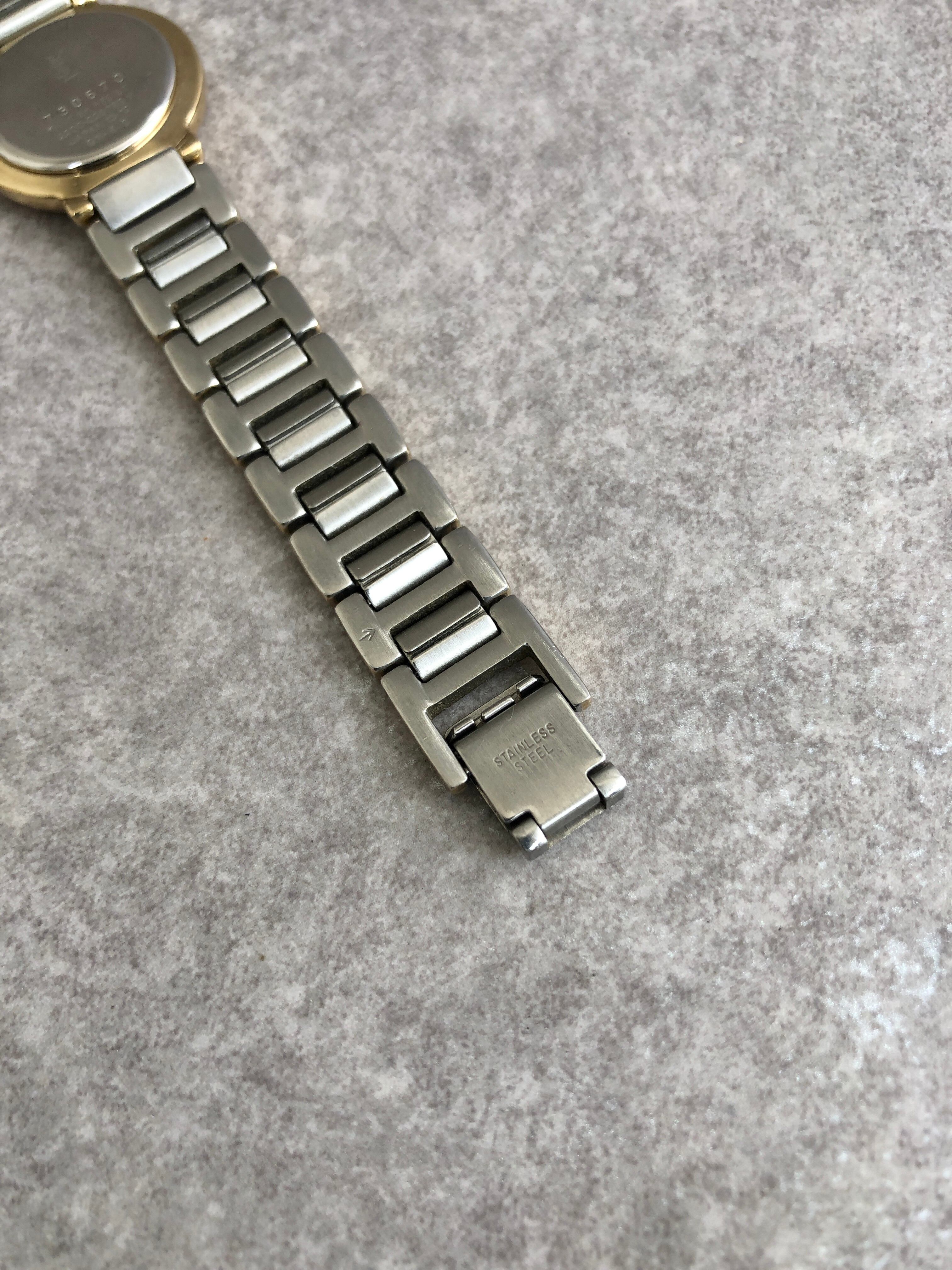 Yves Saint Laurent イヴ・サンローラン 腕時計 シルバー×ゴールド