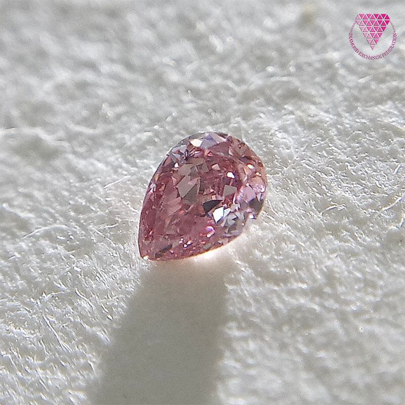 0.028 ct Fancy Intense Pink SI1 CGL インテンス 天然 ピンク ...