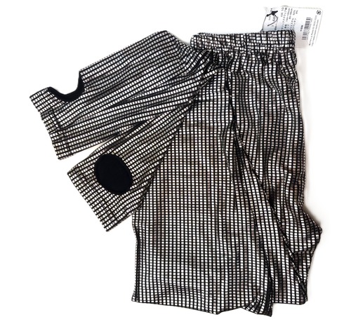 トレンカ メタリックスクウェア柄 91604 レギンス パンツ スパッツ ズボン 下着 衣装 コスプレ 縁日用品 お祭り 夏祭り 秋祭り 縁日玩具 イベント 学園祭 文化祭 子供会 学祭 玩具 おもちゃ