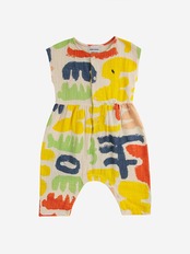 〈 BOBO CHOSES 24SS 〉 Baby Carnival all over woven overall