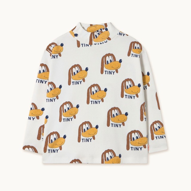 tinycottons(タイニーコットンズ) ／DOGS RIB MOCKNECK  AW25-241