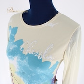 社交ダンス 衣装 スタンダード トップス レッスンウェア レディース オールシーズン Leirena レイリーナ 水色 紫 ホワイト系 ブルー系 パープル系 ブラック系 ラインストーン スポーツウェア ダンスウェア トップス 女性用 限定 おしゃれ カジュアル ファッション 大人用 オフィスカジュアル エレガント コーディネート 伸縮性 快適 体型カバー オールシーズン 袖長 デザイン性 発表会 教室用