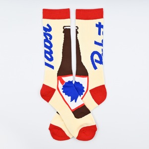 Pabst bottle crew socks パブストボトル・クルーソックス